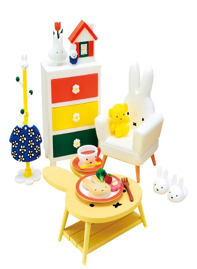 Re-Ment Mifffy Room Miniature Blind Box - Collectible Dollhouse Furniture Set - 1 of 8 Variations - Highly Detailed 1.97-Inch Miniature for Display & Collectors - Mystery Surprise Box - Image 1